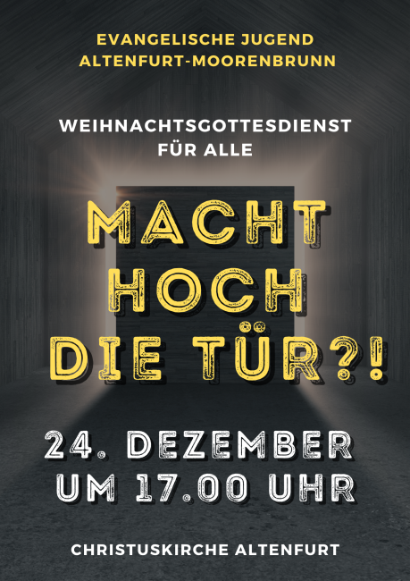 Weihnachtsgottesdienst der Jugend